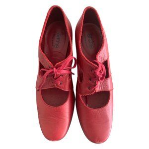 ARCHE leather shoes - Red. Genuine leather. Size 9